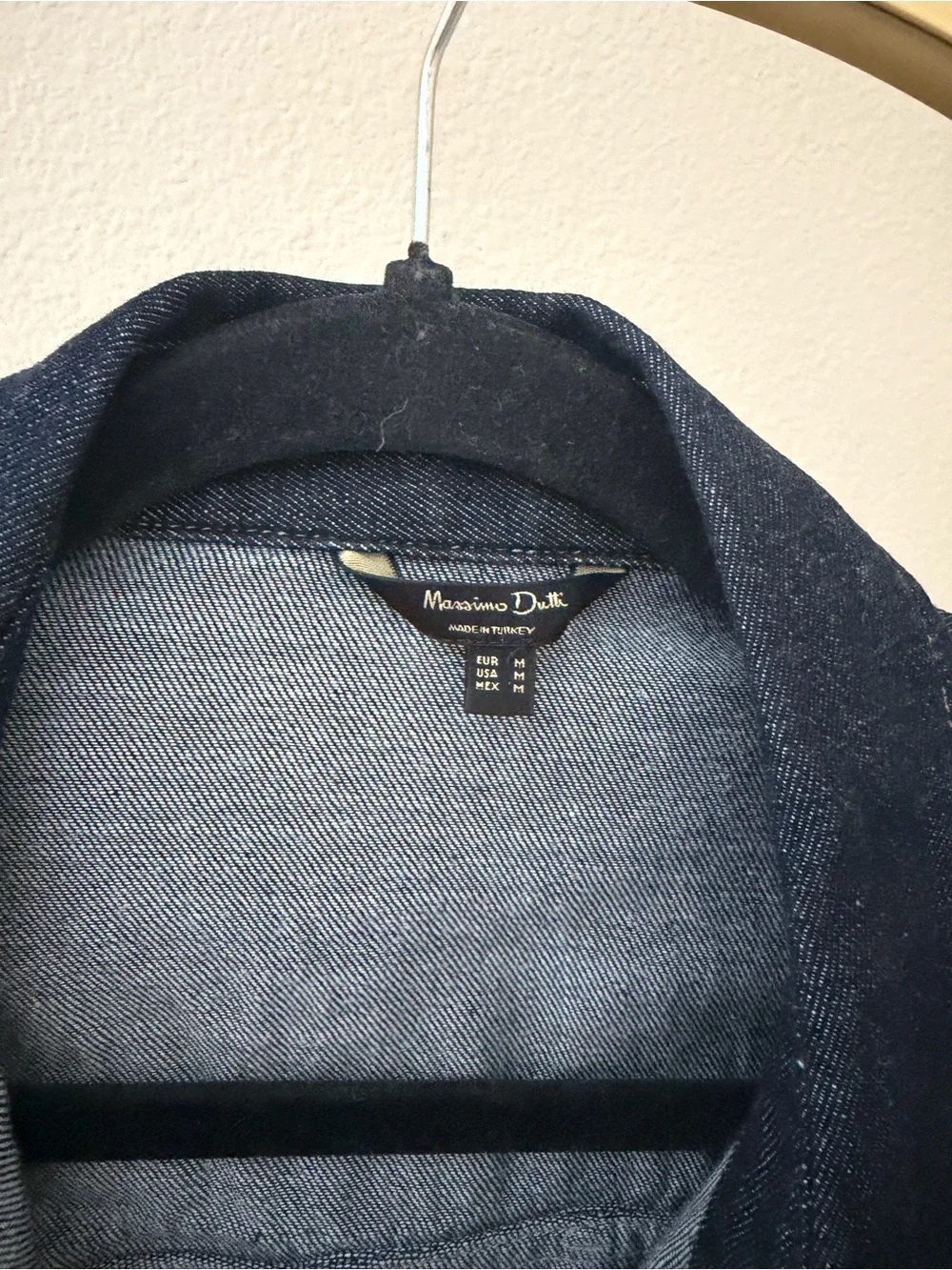 Massimo Dutti Dark Indigo Denim Jacket